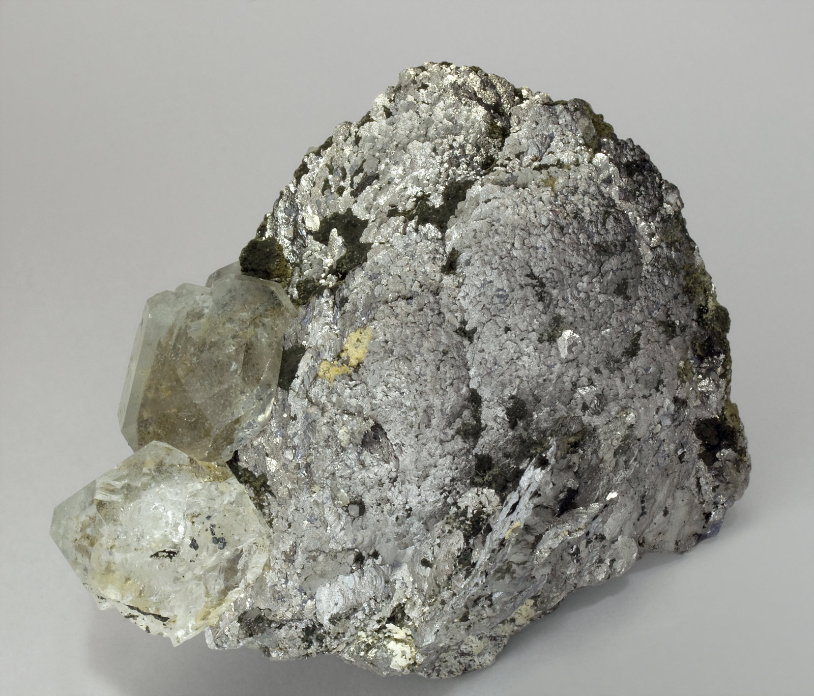 Löllingite with Fluorite, and Calcite Huanggang Mines