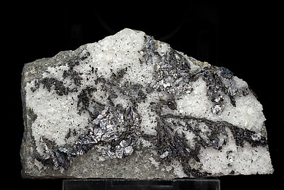 Nagygite with Quartz.