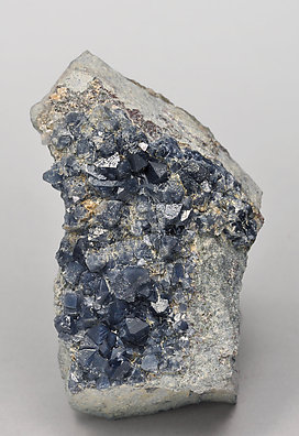 Blue Quartz with Magnesioriebeckite inclusions.