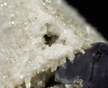 Cuarzo pseudo Helvina con Fluorita y Cuarzo ahumado.