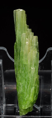 Tremolite. Vista posterior