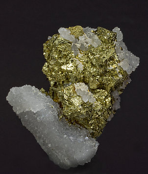 Chalcopyrite with Quartz. 