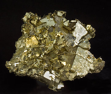 Pyrite with Quartz. Rear