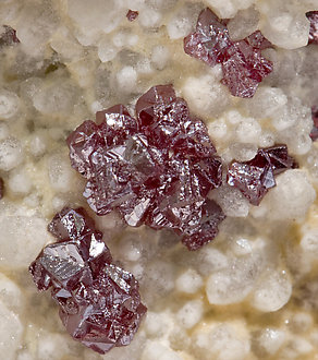 Cinnabar with Quartz. 