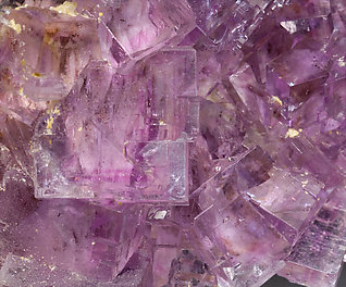 Fluorite with Baryte. 