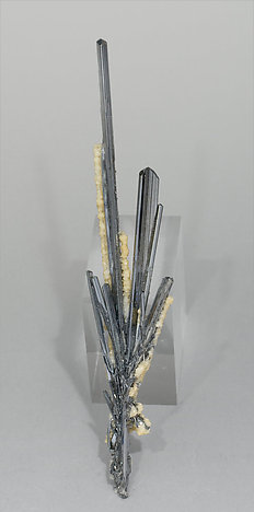 Stibnite with Calcite.