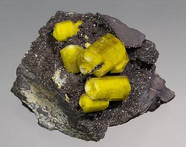 Sturmanite with Calcite. Top