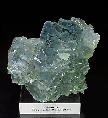 Fluorite with Calcite.