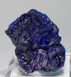 Azurite with Malachite.