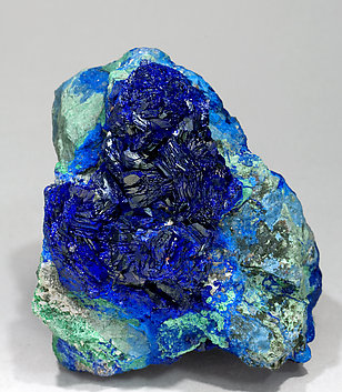 Azurite with Malachite.