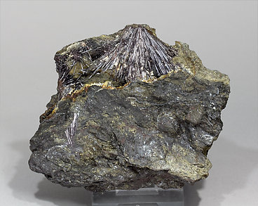 Kermesite with Valentinite.