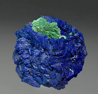 Azurite with Malachite. 