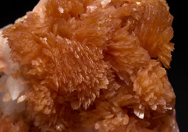 Inesite with Orlymanite and Calcite. 