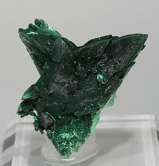 Malachite after Azurite. Front