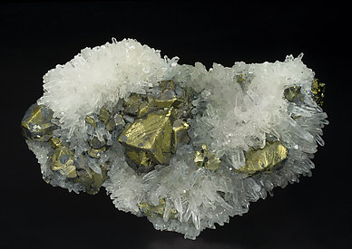 Chalcopyrite with Quartz.