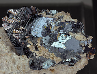 Hematite with Rutile. 