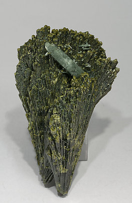 Epidote with Quartz. Front