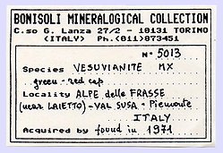 Vesuvianite