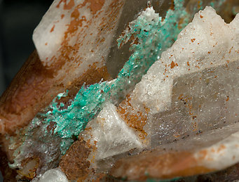 Baryte with Dioptase. 