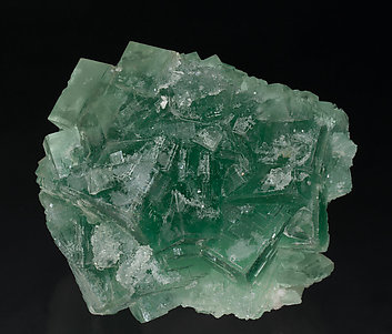 Fluorite with Baryte.