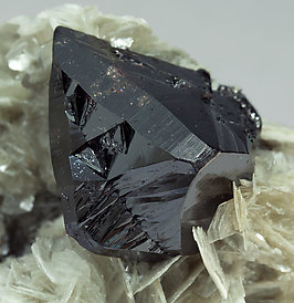 Cassiterite with Muscovite. 