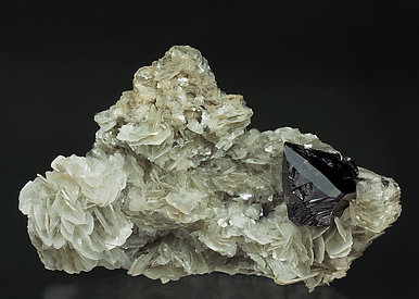 Cassiterite with Muscovite. 