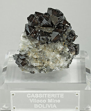 Cassiterite with Quartz.