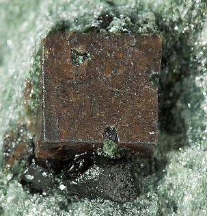 Perovskite with Magnetite. 