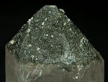 Quartz with Chlorite, adularia and Muscovite. 