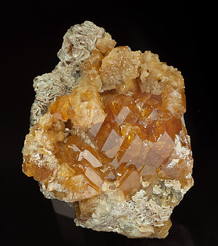 Scheelite with Muscovite. 