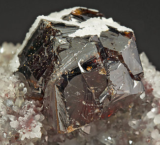 Sphalerite with Quartz. 