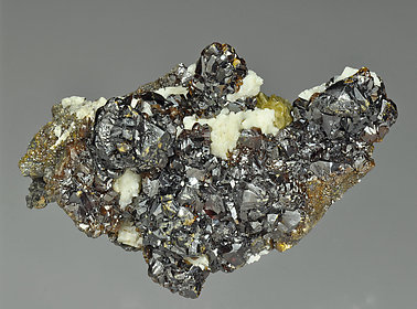 Sphalerite with Dolomite and Siderite. 