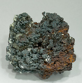 Baryte with Goethite. 