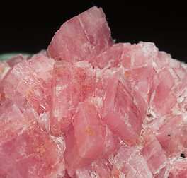 Rhodochrosite with Quartz. 