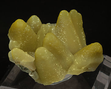 Smithsonite pseudo Calcite with Calcite.