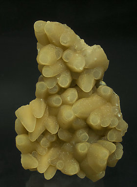 Smithsonite pseudo Calcite on Calcite.