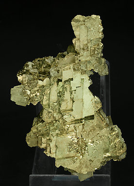 Pyrite on Baryte 