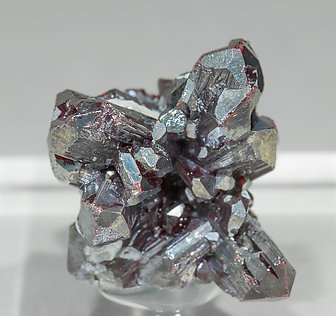 Proustite with Calcite. 