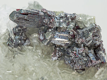 Proustite with Calcite. 