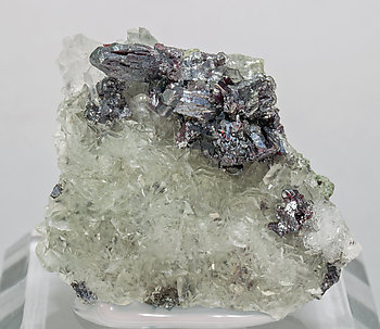 Proustite with Calcite. 