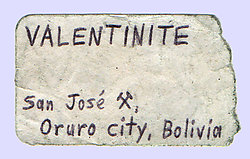 Valentinita con Pirita