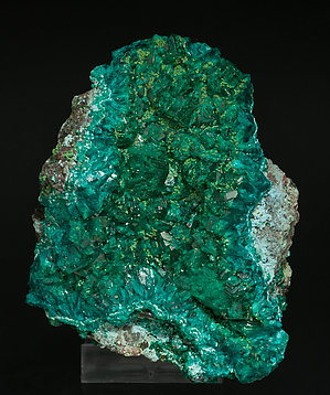 Dioptase with Bayldonite.