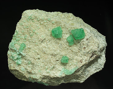 Octahedral Fluorite. 