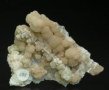 Pyromorphite with Quartz. Rear