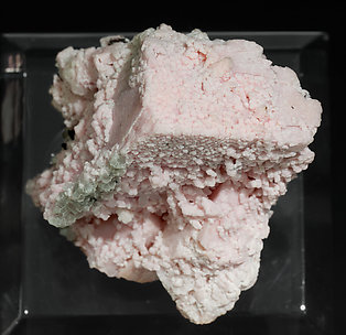 Rhodochrosite with Calcite and Sphalerite. Top
