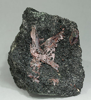 Rutile with chlorite.