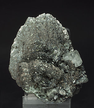 Löllingite with Fluorite and Arsenopyrite. 