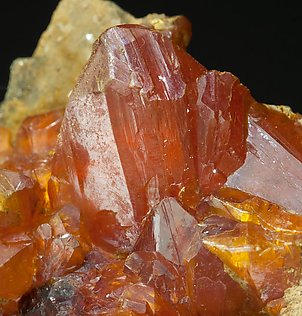 Orpiment. Without light behind