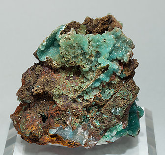 Adamite (variety cuprian).