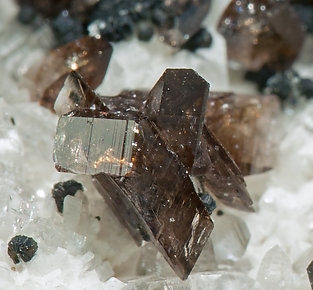 Axinite-(Fe) with Albite and Epidote. 